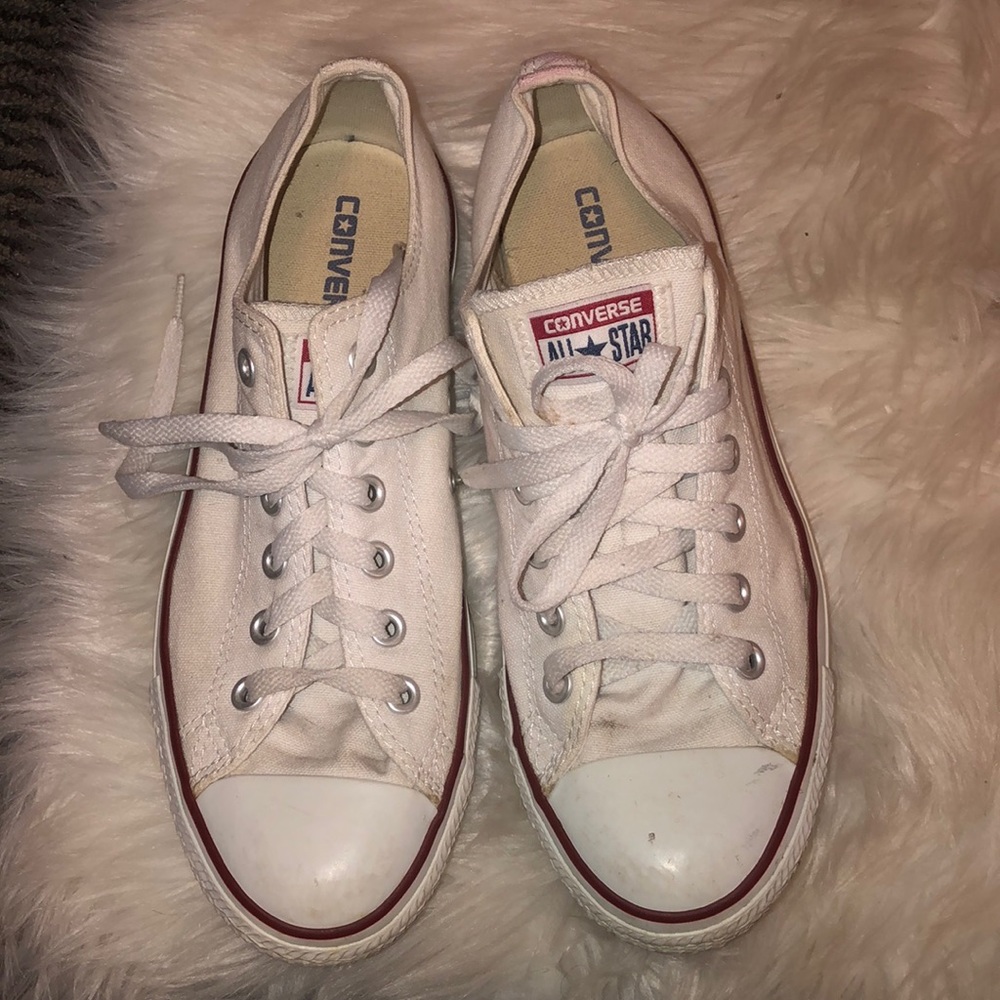Low Top White Converse